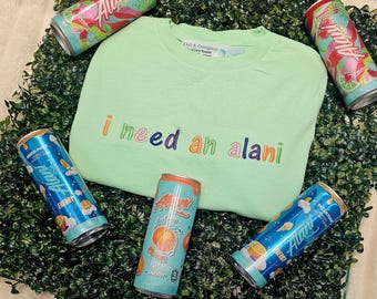 I need an alani embroidered graphic tshirt