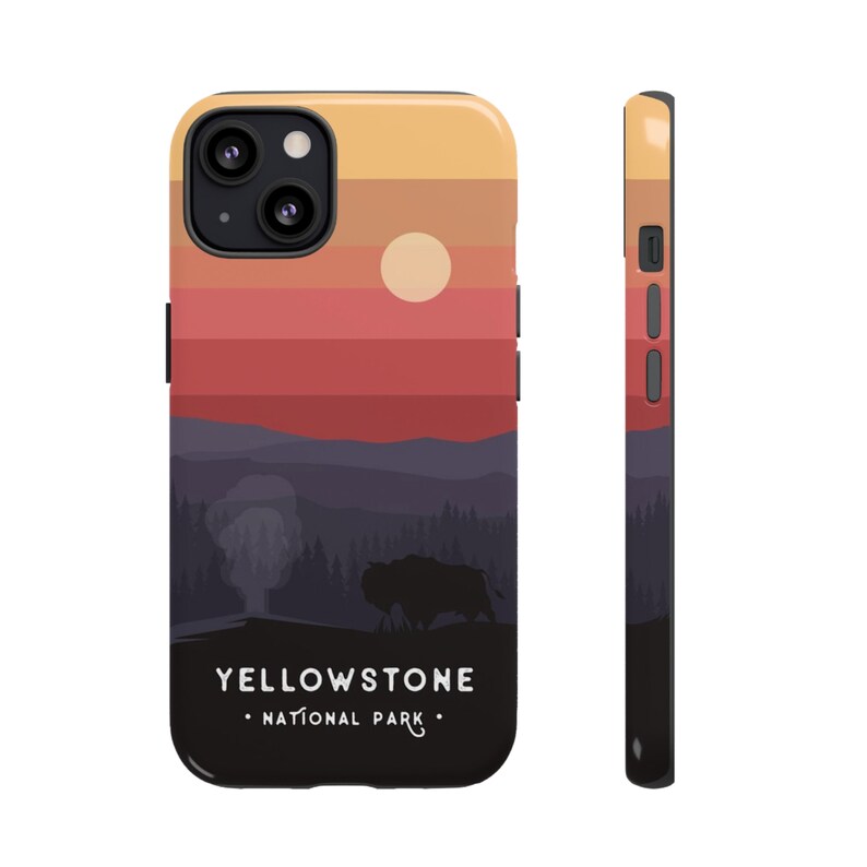 National Park Iphone Case Yellowstone Gifts Yosemite Etsy