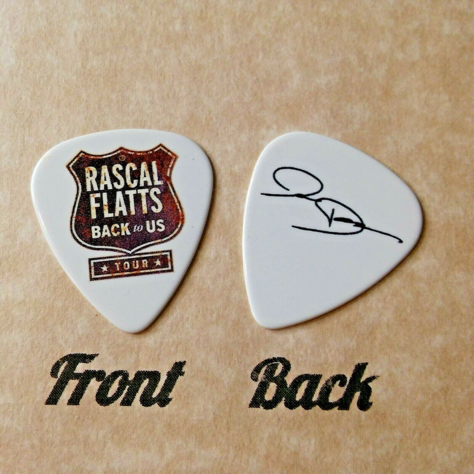 Rascal Flatts Country Band Double Sided Picture Joe Signature - Etsy
