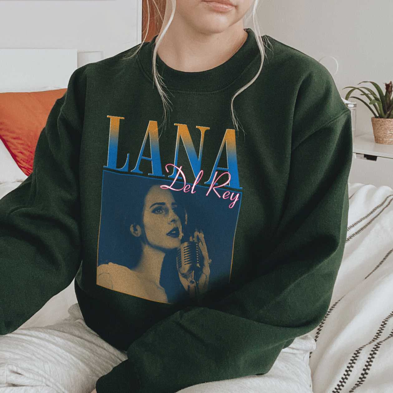 T-shirt Vintage Années 90 Lana Del Rey - Personnalisable (taille S à 5XL) - Neuf Avec étiquettes