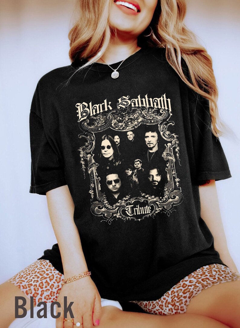Discover Black Sabbath T-shirt Vintage