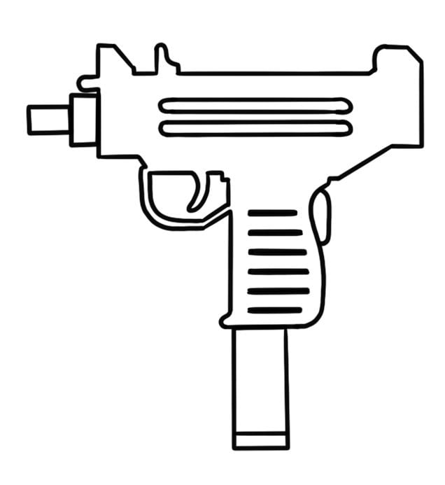 Uzi, Gun, Vinyl, Decal, Sticker - Etsy UK