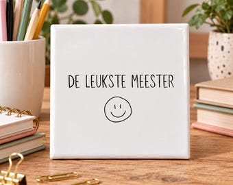 De leukste meester tegel
