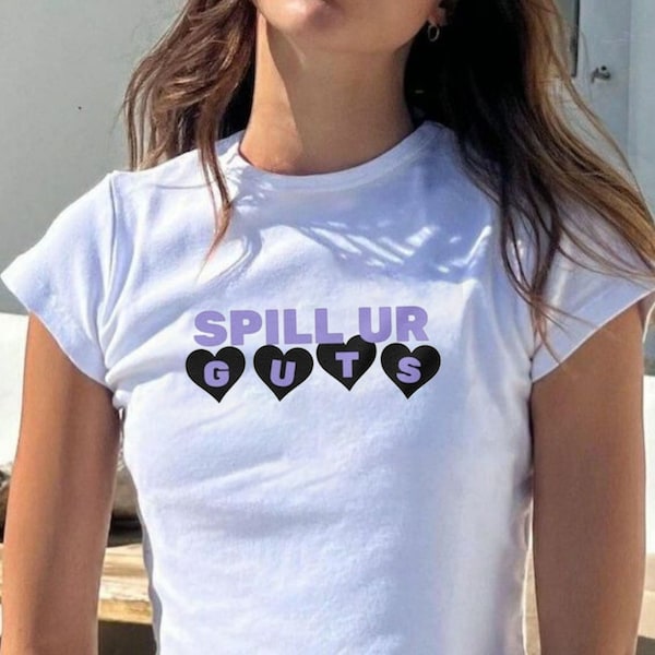 Spill Ur Guts Olivia Shirt, Olivia Rodrigo Shirt, Lucky Bad Idea Right? Shirt, Guts Album Graphic Tee, Olivia Rodrigo Guts Shirt