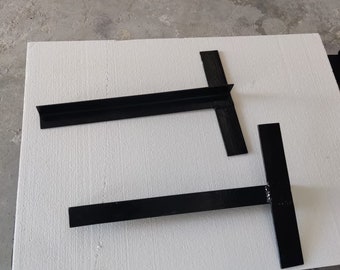 Custom Size, Stainles Corner Steel Wall Mounting Brackets