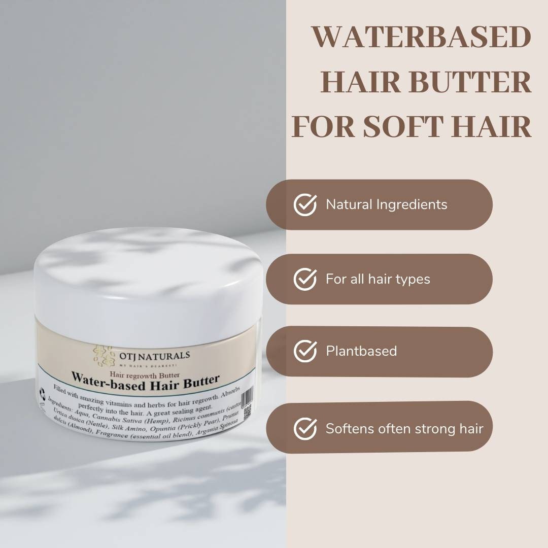 Waterbased Hair Butter for Moisture Retention Etsy