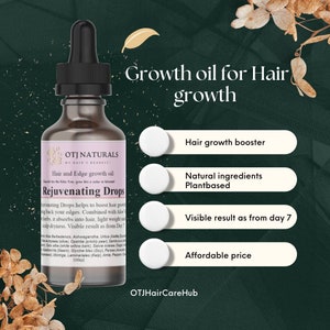 Hair Growth Oil - Rejuvenating Drops