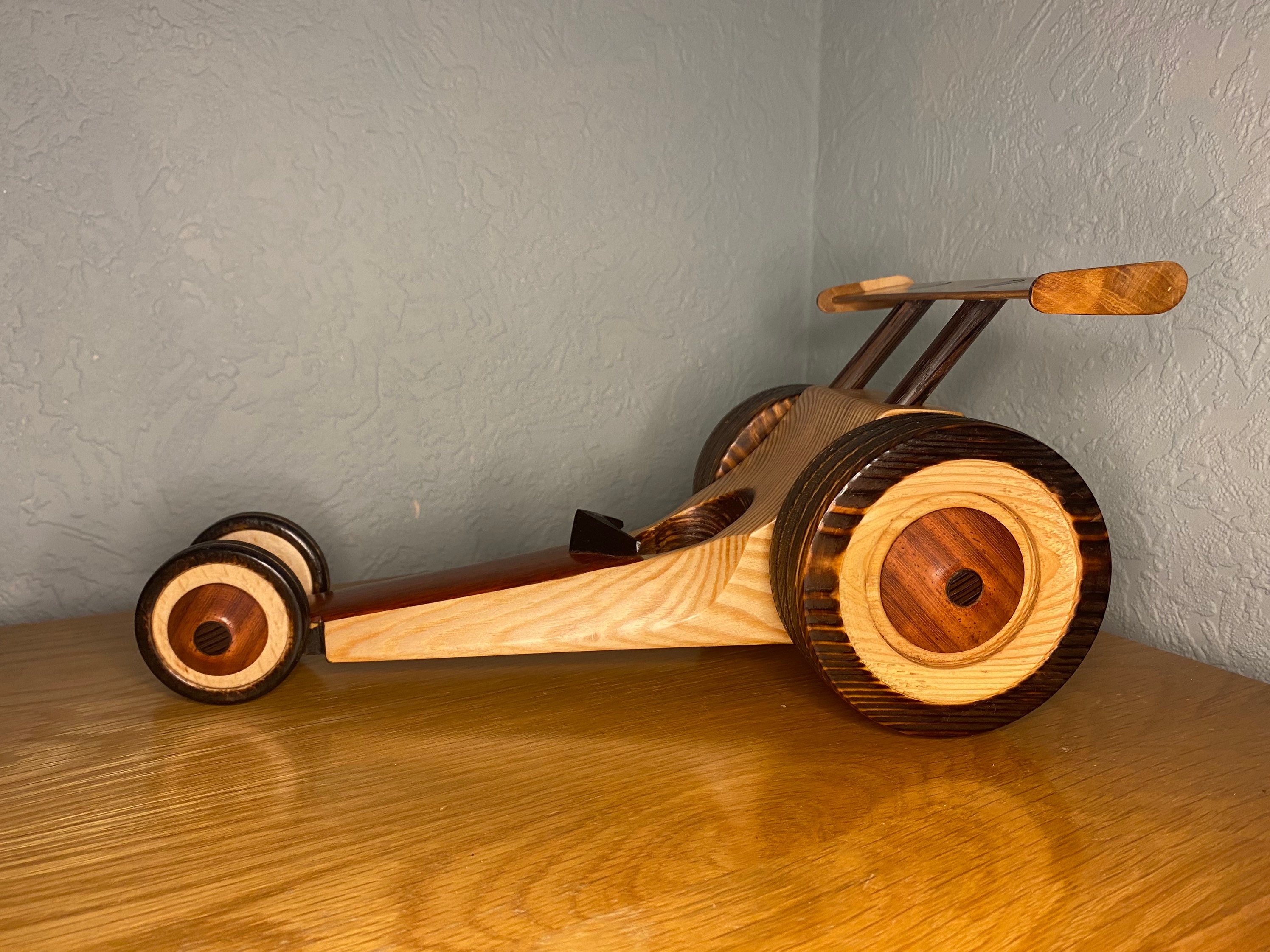 Wooden D Racing Handmade Wooden Drag Racing Car - Etsy UK