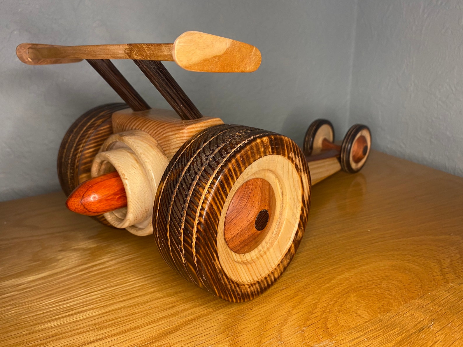 Wooden D Racing Handmade Wooden Drag Racing Car - Etsy UK