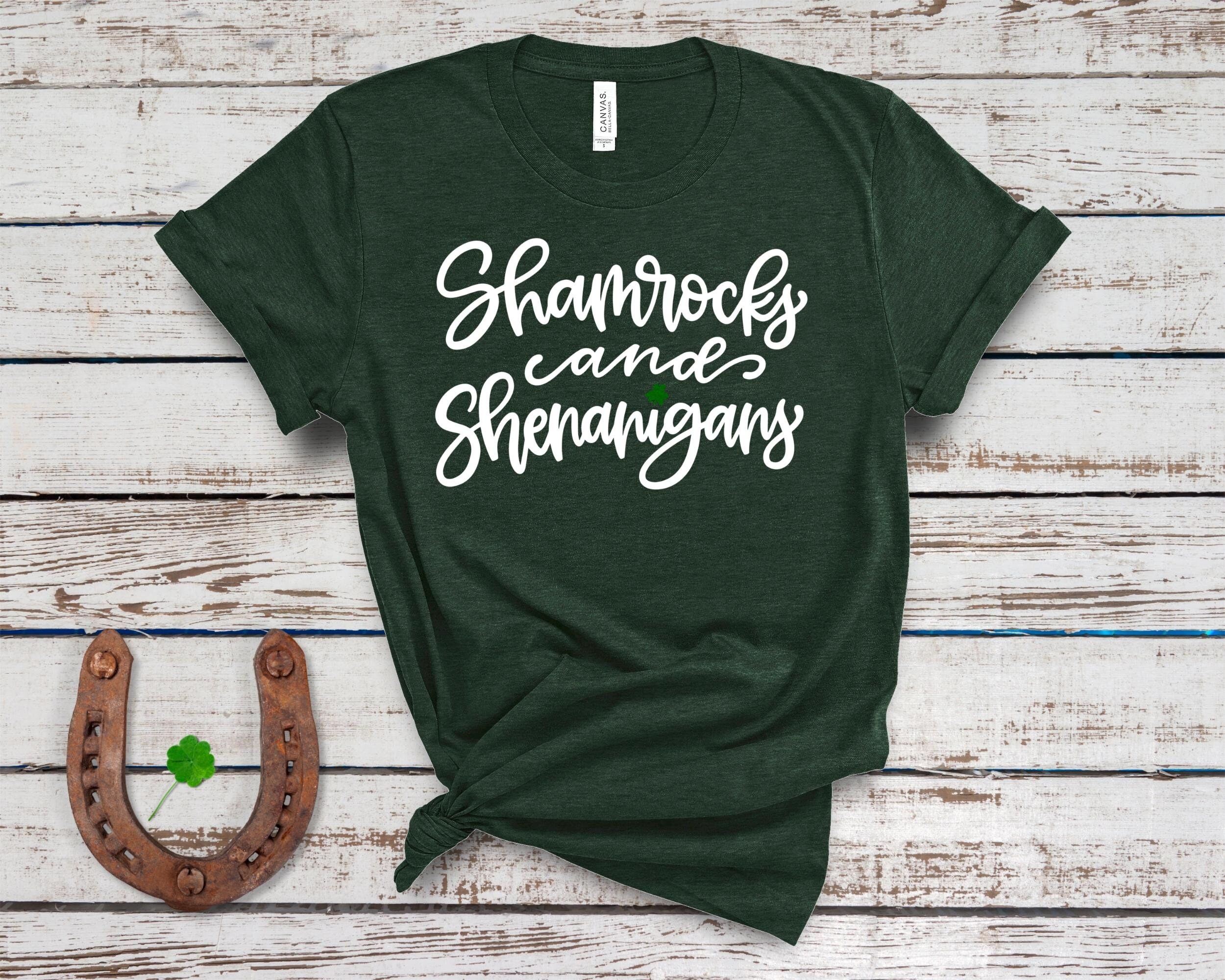 Shenanigans St. Patricks Day Shirt | Etsy