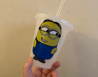 Despicable Me Minion Cold Cup | Minion Cup | Gru Cold Cup | Unicorn Cold Cup | Gifts For Her | Gifts For Him | Gifts For Kids | Birthday