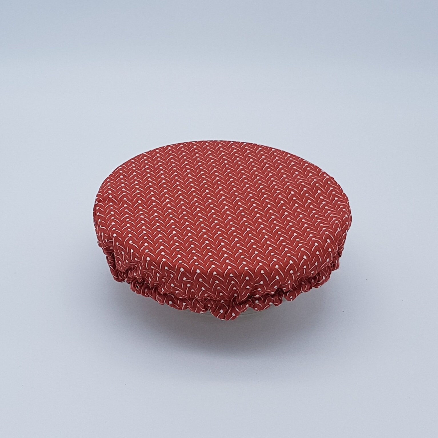 Couvre Plat Petit Saladier en Tissu Coton et Pul Imperméable Zéro Déchet