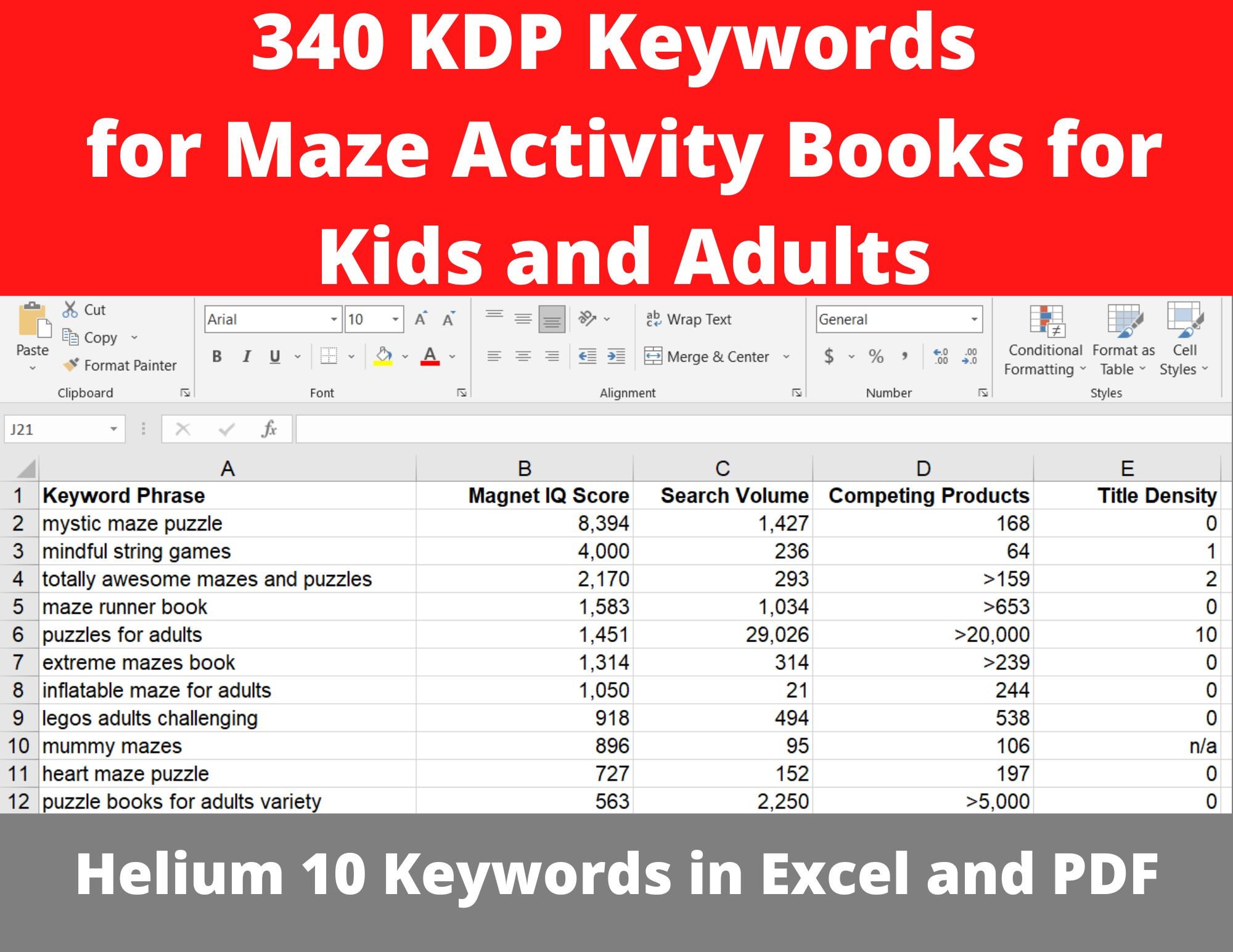 340 KDP Keywords for Maze Activity Books for Kids and Adults Etsy
