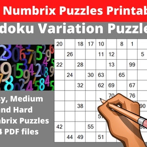 printable pdf easy sudoku for kids 6x6 400 children puzzles etsy canada