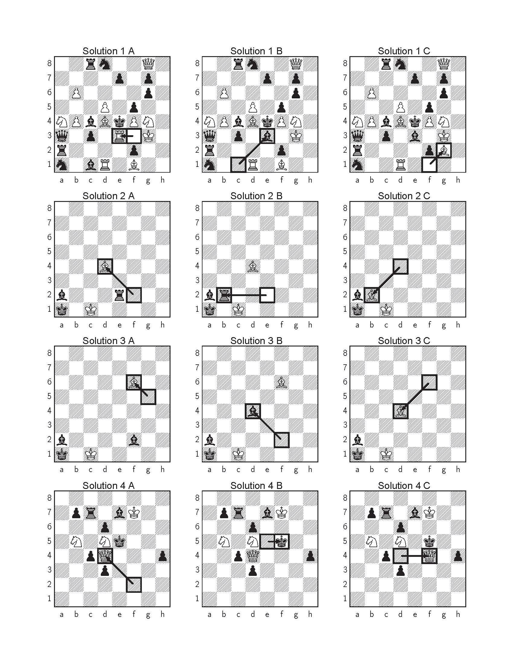 1200 Medium Chess Puzzles in Two Moves Graphic by PrintablePDFStore ·  Creative Fabrica