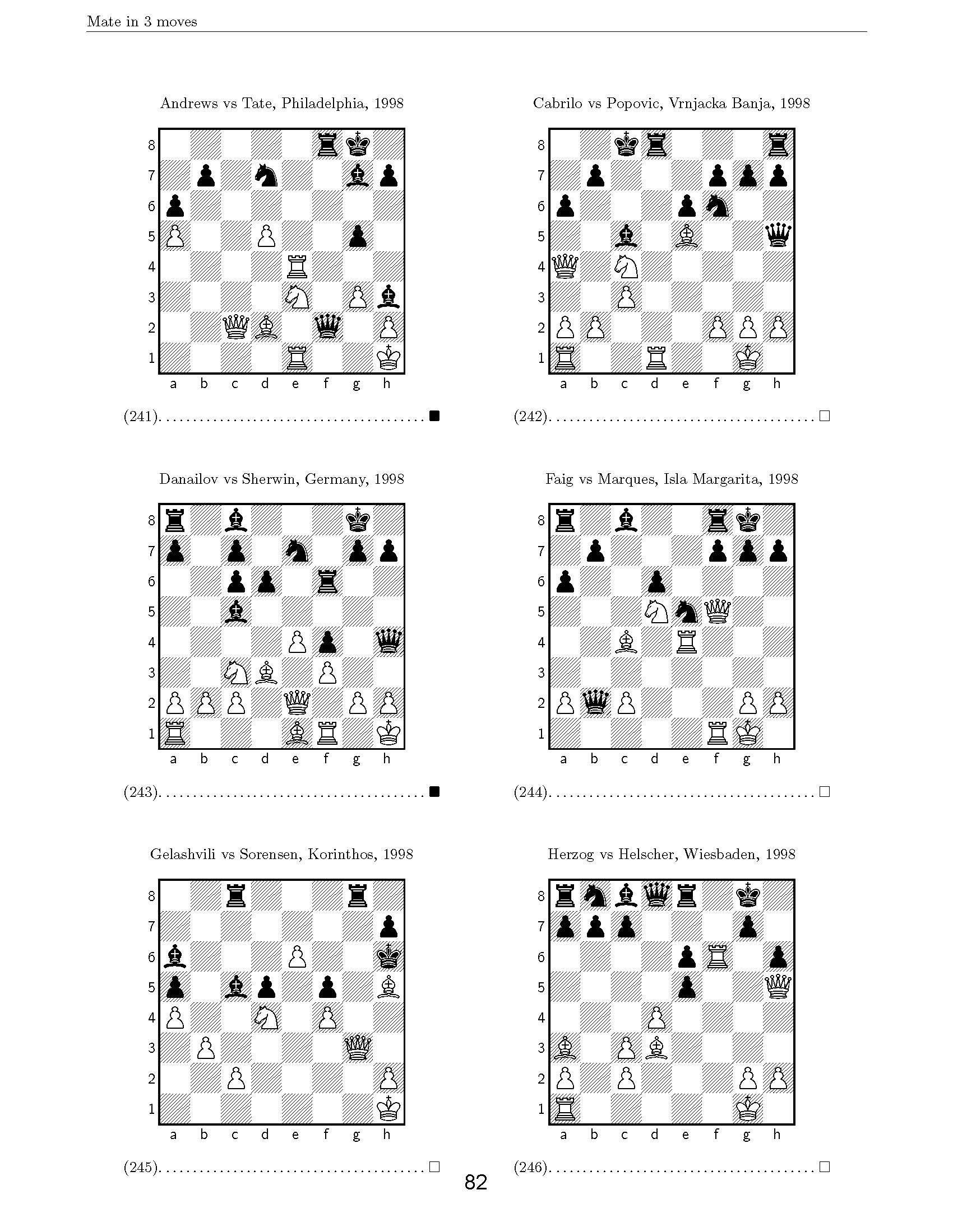 180 Checkmates Chess Puzzles in Two Moves, Part 3 by Andon Rangelov ·  OverDrive: ebooks, audiobooks, and more for libraries and schools