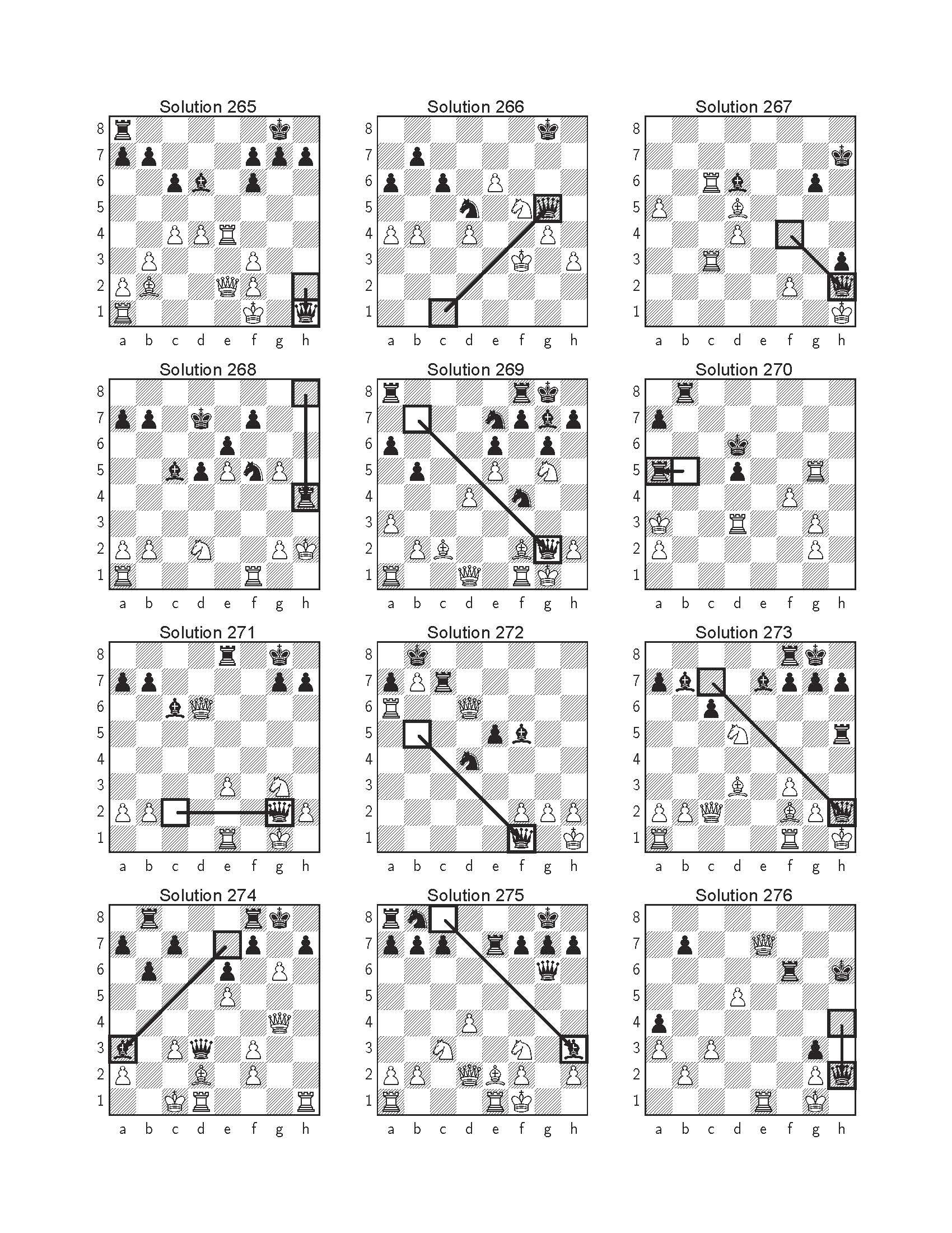 1200 Chess Puzzles in One Move Printable PDF with Answers -  Israel