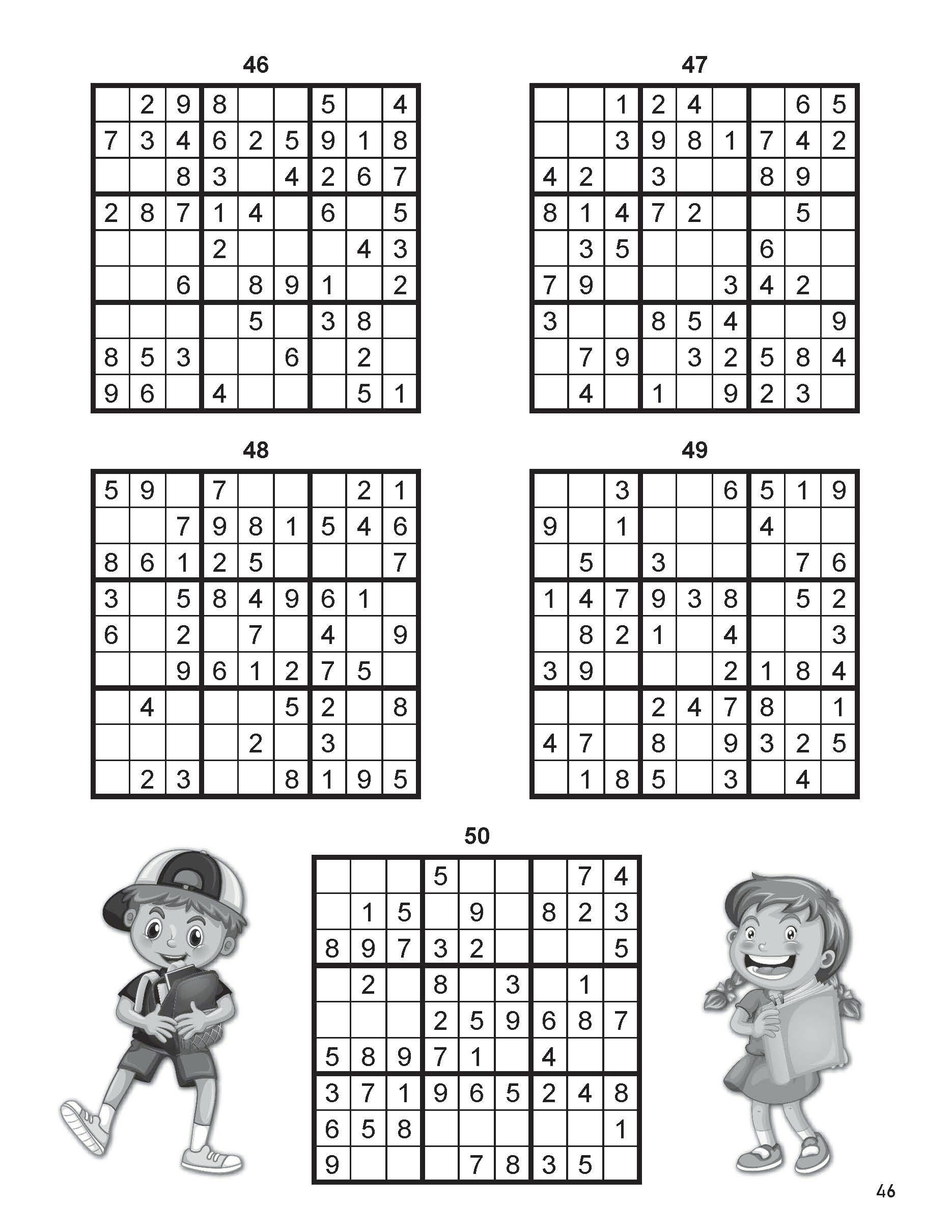 Sudoku for Kids 4x4 - 6x6 - 9x9 180 Sudoku Puzzles - Level: very easy -  with solutions (Paperback)