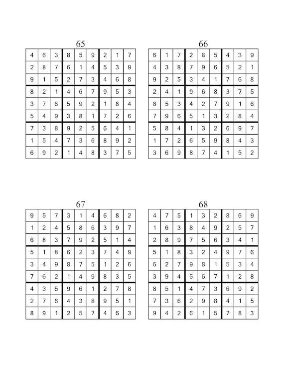 Sudoku #909 and #910 (Medium) - Free Printable Puzzles