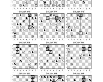 600 Chess Puzzles, Mate in 1: Solve Checkmate in 1 in 600 Chess