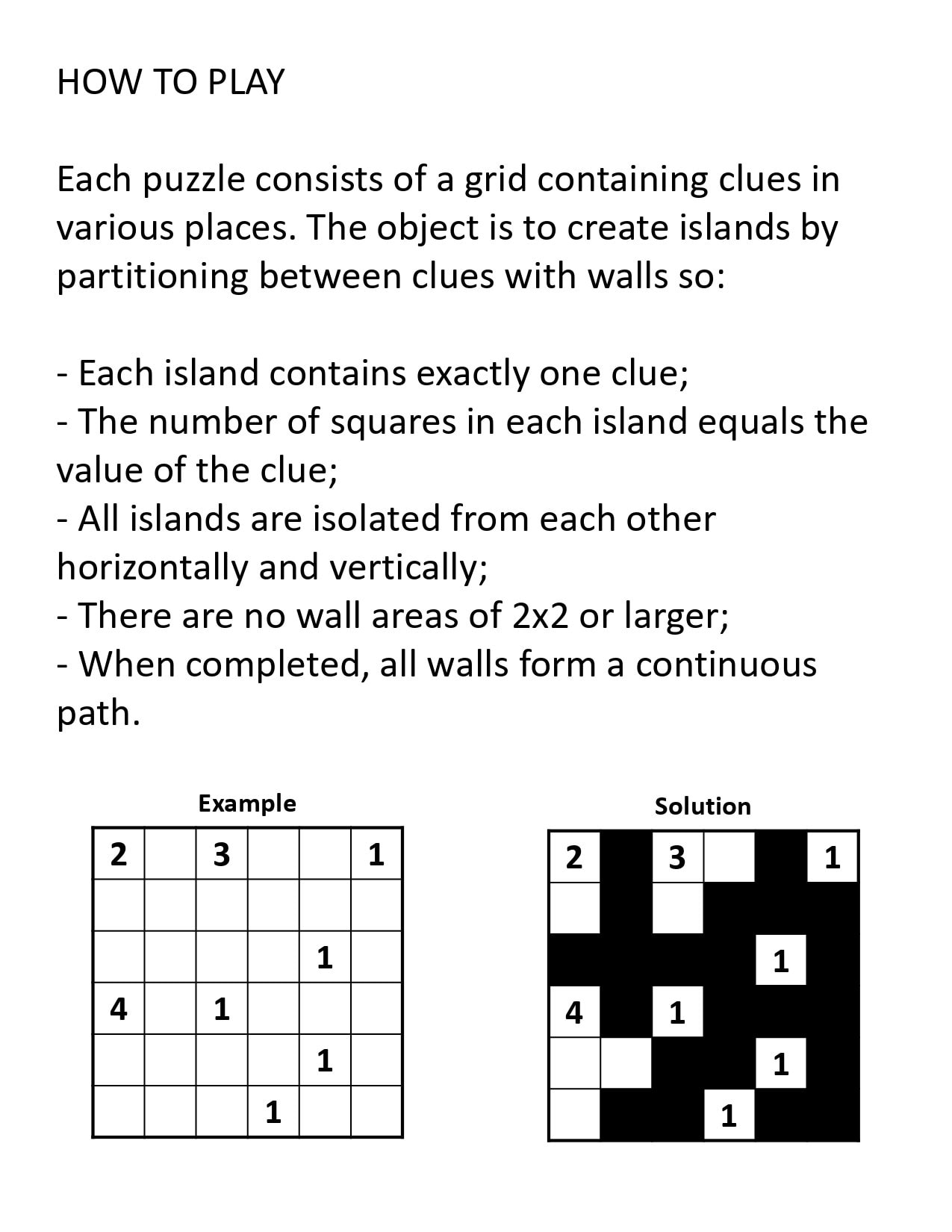 Nurikabe Puzzles Printable PDF 500 Japanese Puzzles for Adults With