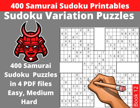 SUDOKU:500 Sudoku Puzzles(Easy,Medium,Hard,VeryHard