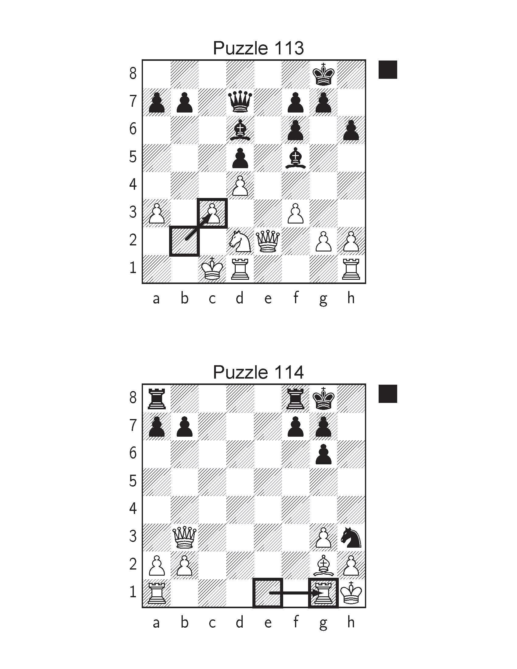 600 Chess Checkmate Puzzles in One Move Graphic by PrintablePDFStore ·  Creative Fabrica