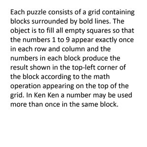 Calcudoku / Mathdoku Printable PDF - 400 Sudoku Variation Puzzles for Adults With Answers ...