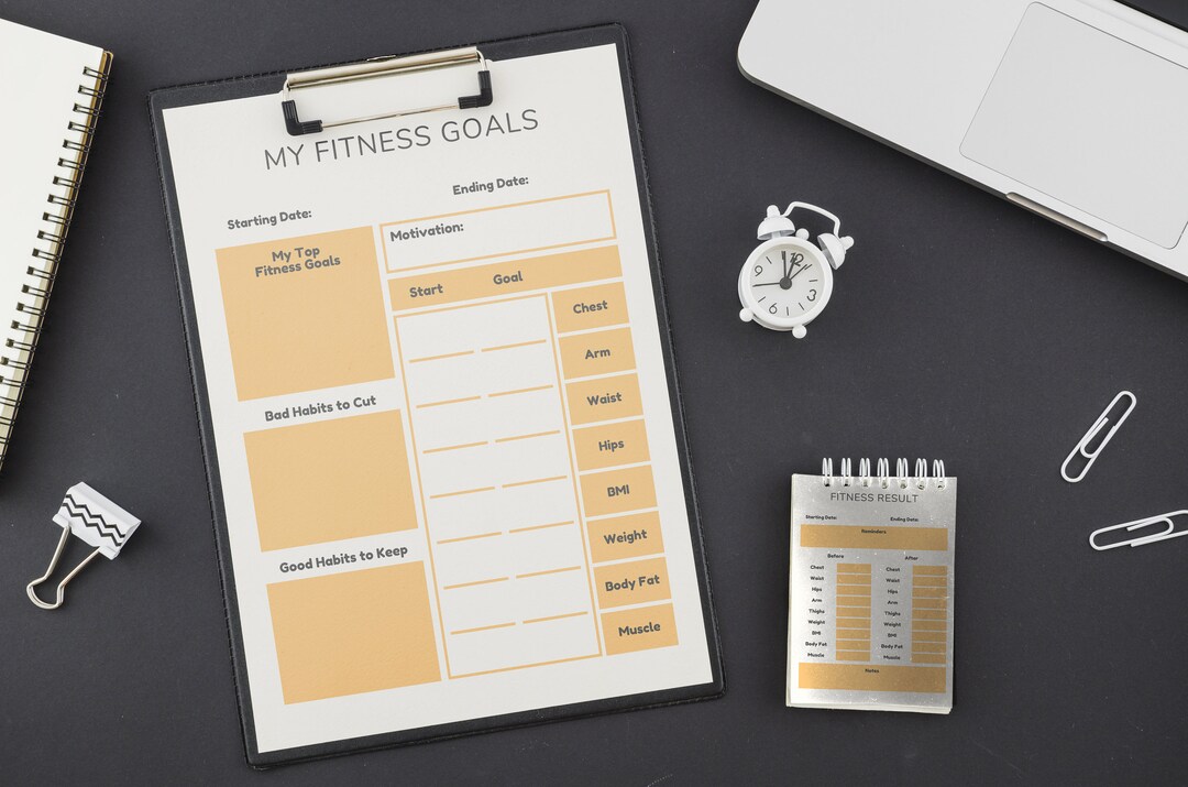 Printable Digital Planner Printable Fitness Planner Diet - Etsy Ireland