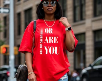 Am I the Drama or Are You T-shirt | Shirt geïnspireerd op Cardi B, Cardi B-kleding, Cardi B-concertmerchandise, Little Miss Drama Tour, Cardi Inspirational