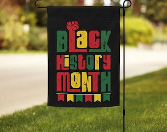 Black History Yard Flag | Black History All Year Long, Black History Month Decorations, Black History Month, Black History is Our History