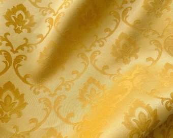 2,80 x 2,80 metros tela damasco veneciano oro precioso