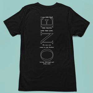 The Way, The Truth, The Life, John 14:6 - Unisex Christian Shirt, New, Jesus Shirt, Faith Shirt, Scripture Shirt, Faith-Based Shirt