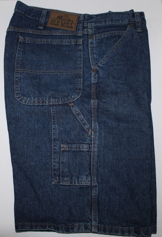 Men Denim Shorts old Mill Size 34 