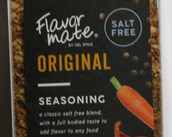Original Seasoning " Flavor Mate Seasoning" Salt Free 16oz Original All Natural NIB