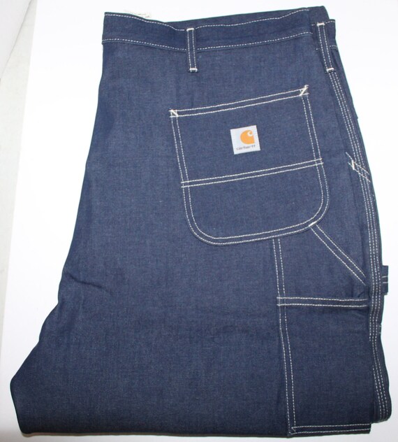 Men Jeans carhartt Size 44X34 Carpenter 