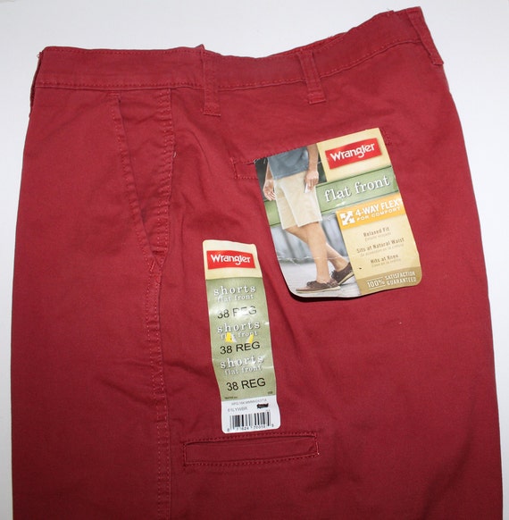 Wrangler flat front shorts sale