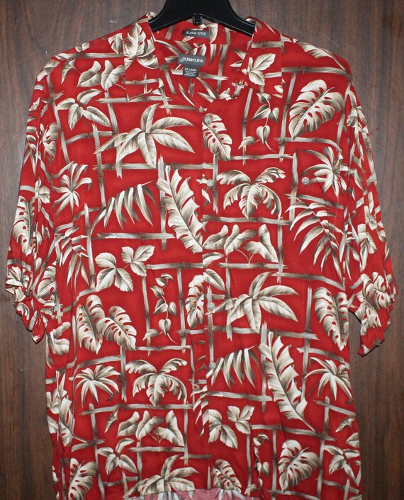 Men Casual Shirt " St Johns Bay" Size XX-Large Flo