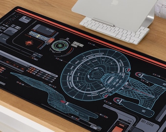 Trekkers Enterprise-D LCARS Display Panel – bardzo duża podkładka pod mysz do gier