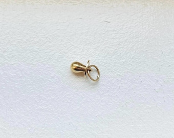 Vintage Portuguese 19k Gold Pacifier Charm