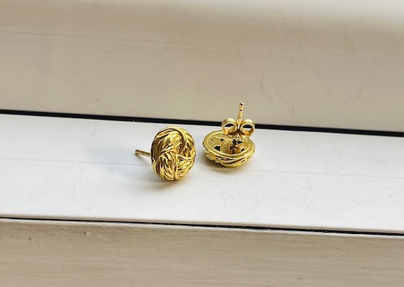 David yurman knot earrings deals