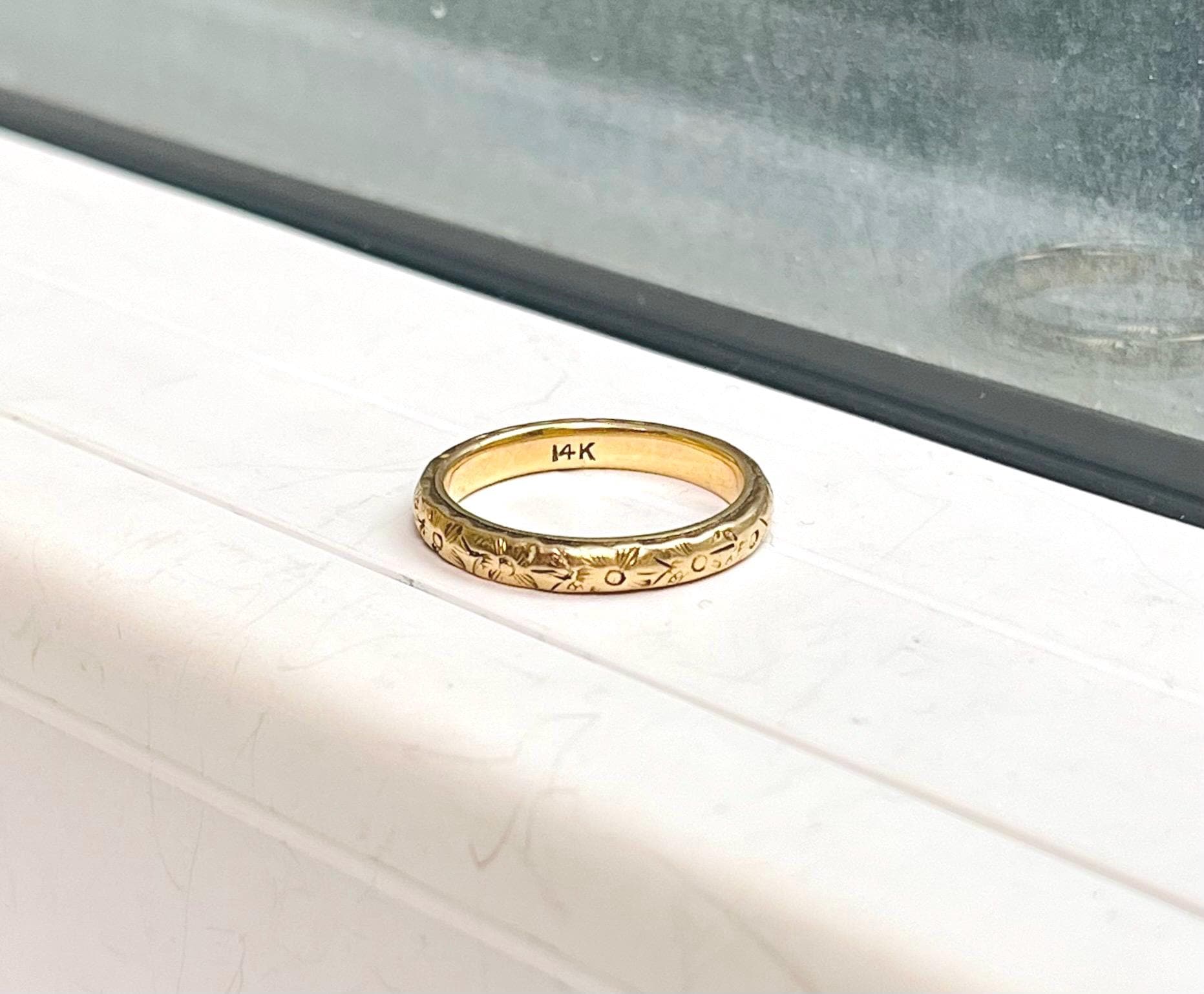 14k artcarved ring - Etsy 日本