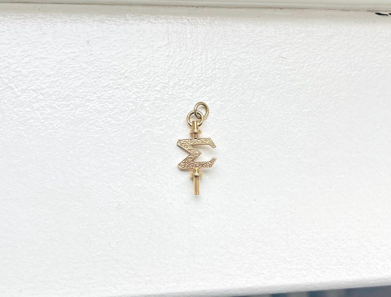Vintage 10k Yellow Gold Letter “M” Fraternity Key Pendant - Etsy