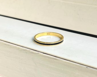Antique Rare 22k Gold Tiffany & Co. Band c.1915 With Hand