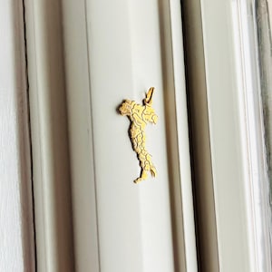 Vintage 18k Yellow Gold Hallmarked Italy Charm Pendant