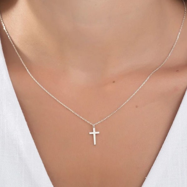 Cross Necklace Etsy