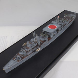 Built ship model 1/700 Japanese seaplane tender Chitose
