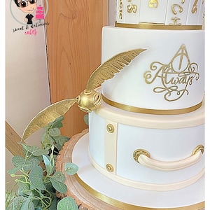 HP Wizard Inspired Cake Toppers