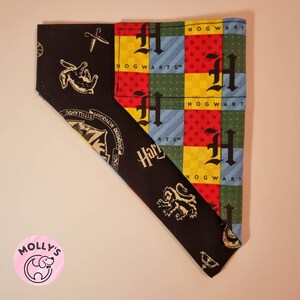 Ready-made dog bandana in licensed fabric