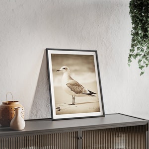 Sea Gull Wall Art, Printale Seagull, Beach Bird, Black and White, Vintage Neutral, Gull Print, Beach house, Coastal Home, INSTANT DOWNLOAD